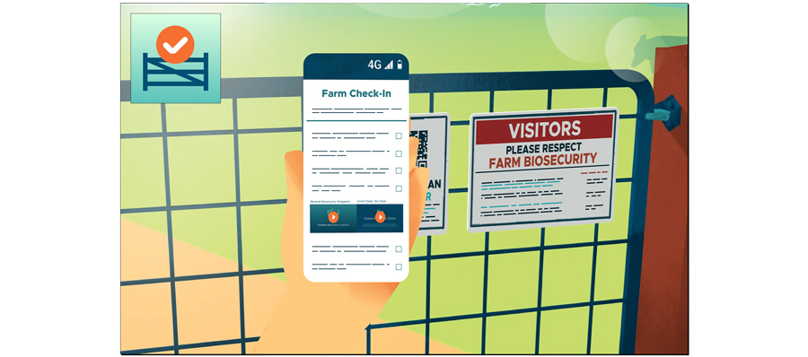 Department of Agriculture and Fisheries’ Farm Biosecurity Program Farm Check-In App